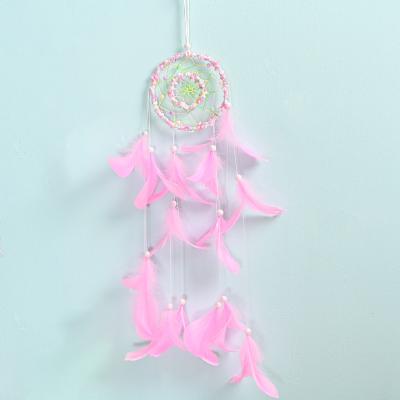 China Wholesale Modern Unique Hot Sale Dreamcatcher Small Fresh Creative Dreamcatcher Macrame Amazon Stats Catcher for sale