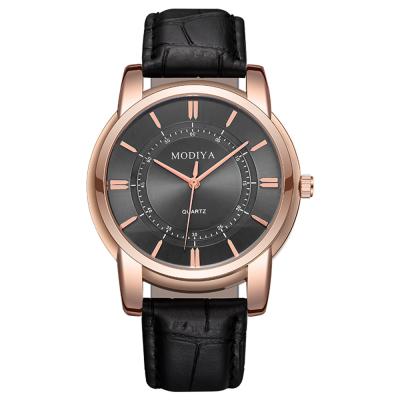 China Creative hot sale quartz watch three needle wholesale men small belt quartz watch men luxury watch color men for sale