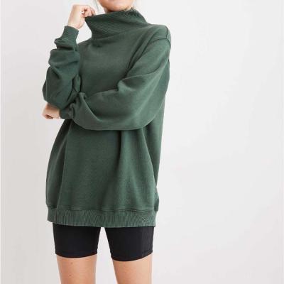 China 2022 winter women's turtle neck sweatshirt anti-pilling collar top long wholesale high quality sweater ladies sweater for sale