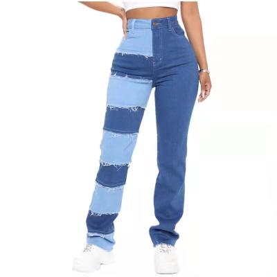 China 2021 High Waist Elastic Jeans Women's Breathable Skinny Jeans For Woman for sale