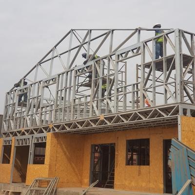 China Professional Made Quick Build Waterproof Light Steel Framed Prefabricated House With EU Certification/EN Standard à venda