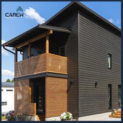 China Natural Exquisite Log Wooden House Prefabricated With EU Certification for sale