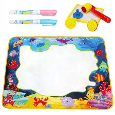 China Montissory 2022 New Arrivals Magic Water Mat Kids Toys Water Magic Drawing Doodle Mat Kids Games Education Toy for sale