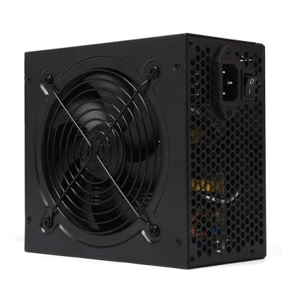 China OCP COMPUTER CASE POWER SUPPLY EXTEND FAN 80PLUS ATX-600W IN COVER BLACK COLOR 120MM BRONZE for sale