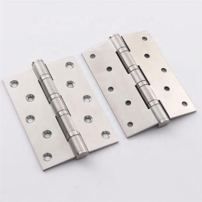 China Modern Wholesaler 5 x3.5 Inches Stainless Steel Ball Bearing 201 Wooden Door Hinge for sale