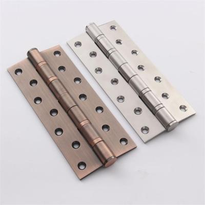 China Modern Hardware Door Window Hinges 8 Inch Steel Ball Bearing Stainless Steel Heavy Duty Security Door Hinges for sale