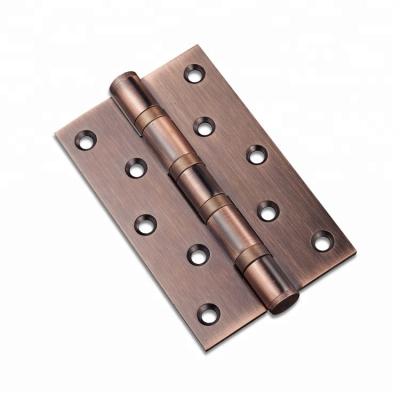 China Wood Door / Interior Door 5 Inch AC Finish Flat Head Stainless Steel Ball Bearing Butt Hinge For Heavy Duty Door for sale