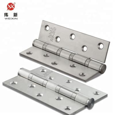 China 5 Inch Modern Wholesale Heavy Duty Wooden Butterfly Factory Sus 304 Stainless Steel Flush Wooden Door Hinges for sale