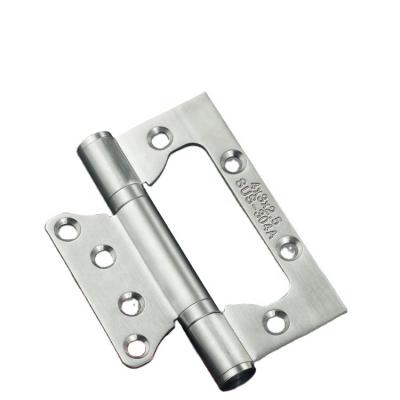 China 4 Inch 201 Stainless Steel Soft Narrow Door Hinges For Steel Door for sale