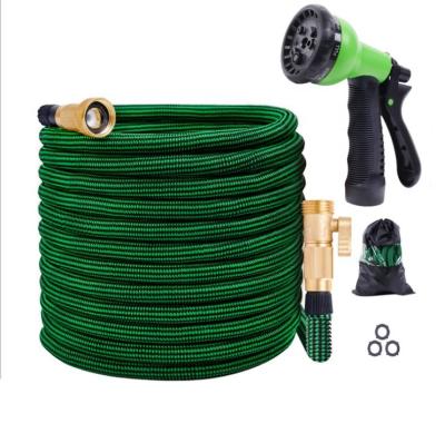 China High Quality Abrasion Resistant Factory Garden Hose Water Expandable Hoses With Brass Connector Fittings for sale