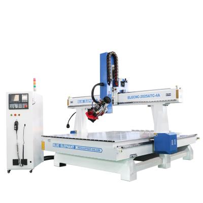 China Hotels CE Certificate 2025 ATC Carpenter CNC Machine Woodworking With Linear Tools For Cutting for sale