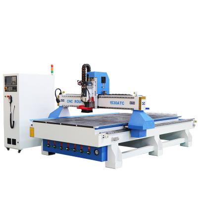 China Factory cnc machine atc cnc wood router 1530 with tools for making furniture for sale