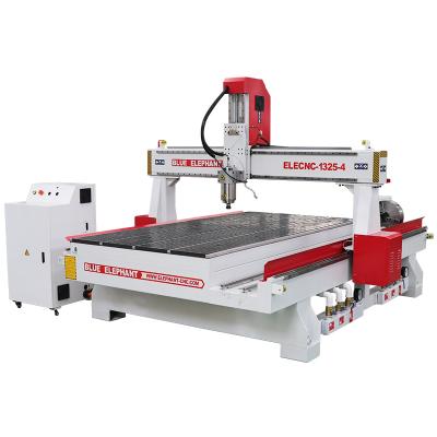 China Hotels 1325 CNC Router Woodworking Machinery With Rotary Device Used To Make Cabinet for sale