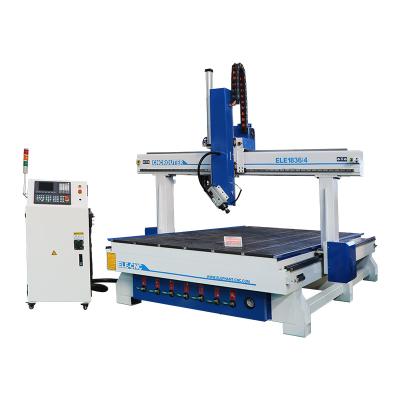 China Supplier Professional 3d Wood Engraver Jinan Toy CNC Wood Router 1836 for Wooden Toys for sale