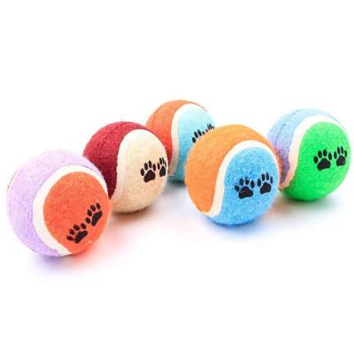 China Outdoor Activities Wholesale Custom Tennis Ball For Dog, Pet Training Dog Tennis Ball for sale