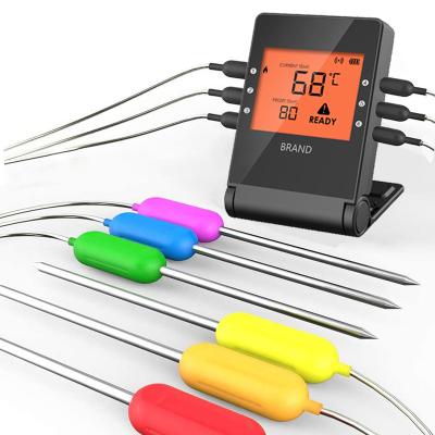 China Free Shipping Hypersynes Digital Wireless BBQ Thermometer Digital Monitor Kitchen Food Thermometer For Cooking Pro-04 for sale