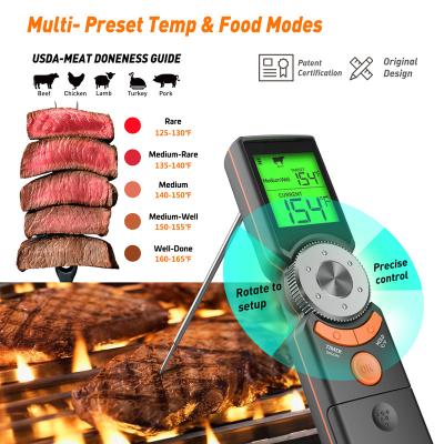 China Centigrade or Fahrenheit watch. 2020 Improved Quick Read Waterproof Meat Oven Thermometer Handheld For Kids Foldable Pocket Digital Kitchen Mini6 for sale