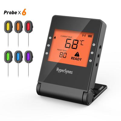 China Wireless Electronic High Temperature BBQ Digital BBQ Thermometer Liquid BBQ Food Thermometer Pro-04 for sale