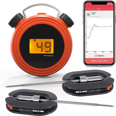 China Centigrade or Fahrenheit watch. Backyard Bluetooth Digital Pocket Thermometer For Smoker BBQ Grill Miniclock for sale