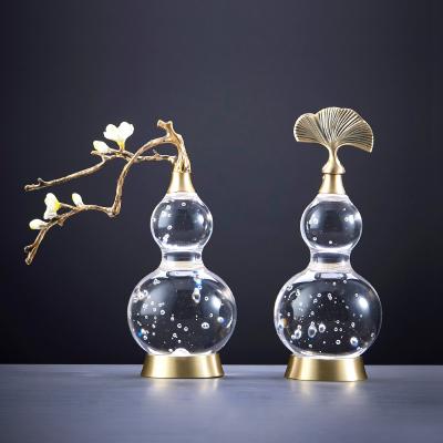 China All Living Room Sale Desktop Light Luxury Copper Round Ornaments Shaped China Li Jiajiang 