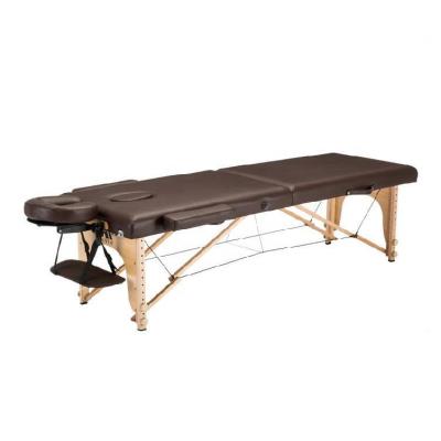 China Full Folding Wooden Beauty Easy To Clean Massage Table Massage Bed Thai Milking Amazon Body Table Portable 2 Mattress Bedding Korea Spa Bed for sale