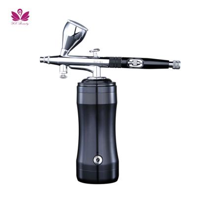 China Rechargeable Wireless Makeup Airbrush Pen Barber Airbrush Compressor Airbrush Makeup Airbrush New for sale