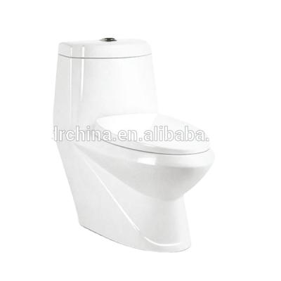 China Double-flow brand ceramic washdown color bathroom p trap wc western toilet for sale