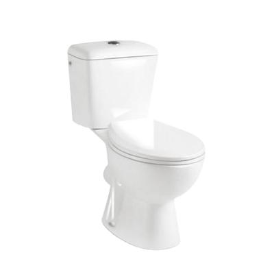 China Factory Sanitary Bathroom Chaozhou Double-Flow Ware WC Two Piece Ceramic Human Toilet for sale