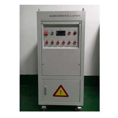 China 220V 380V 50kw Manual Control Three Phase Adjustable Resistive AC Load Bank FST-AC380V for sale