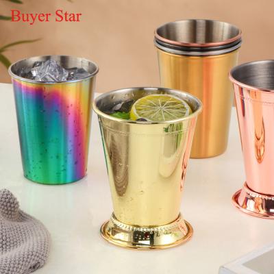 China 304 Stainless Steel Modern Multi Functional Wine Glass Beer Mug Cocktail Mojito Cups For Bar Hotel Party for sale