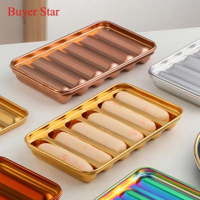 China Viable 304 Stainless Steel Diy Handmade Hot Dog Mold Sausage Mold Sausage Mold for sale