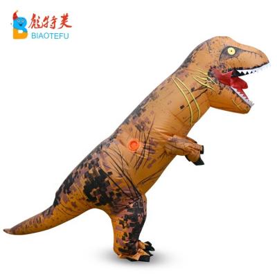 China waterproof inflatable dinosaur KIDS/ADULT realistic costumes for sale