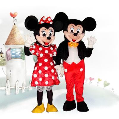 China Polyester Cartoon Adult Mouse Mascot Walking Cosplay Costumes for sale