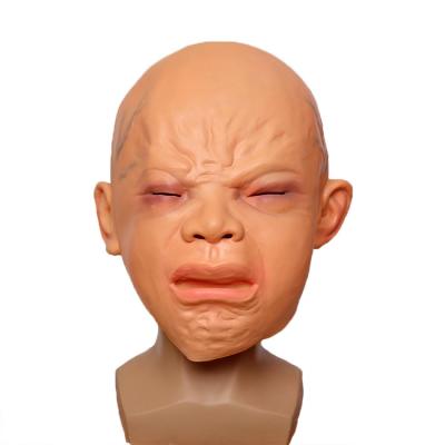 China 100% Whosale Halloween Horror Latex Scary Kids Party Cosplay Crying Mask for sale