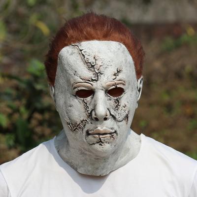 China High Quality 100% Main Scar Latex Mask Michael Myers Horrible Halloween Mask Michael Myers Latex Full Latex Movie for sale