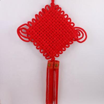 China China Chinese Traditional Lucky Big Red Tassel Knot for sale