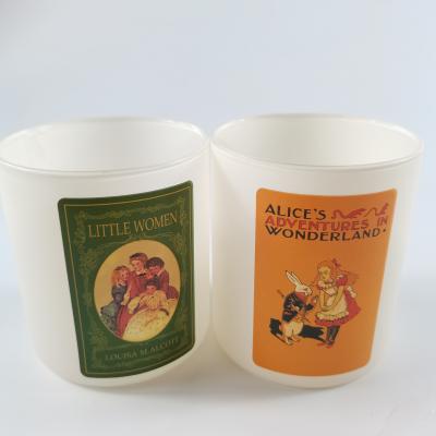 China Artistic Retro Daily Life House Candle Mug for sale