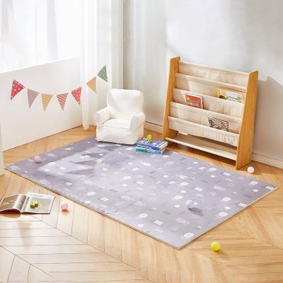 China Factory Washable Eva Foam Kid Tatami Suede Baby Play Mats for sale