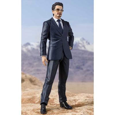 China Superhero Cartoon Toy S.H.Figuarts Tony Stark Birth Toys IronMan Edition Action Figures Collectible Model for sale