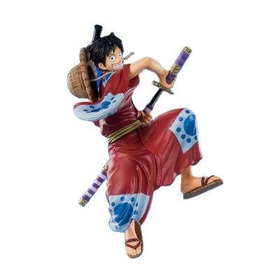 China Cartoon Toy Anime One Piece Monkey D. Luffy PVC Action Figure toys dolls action numbers collection model for sale