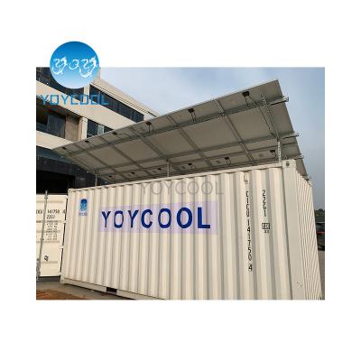 China Solar Freezer Container Mobile Ice Cream Hotels Freezer Containers 10 Feet Freezer Container for sale