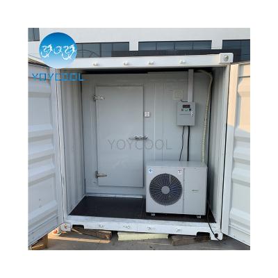 China Container NUMBER ONE Refrigerated Container Cold Room For Meat Fruit Vegetables For Ghana for sale