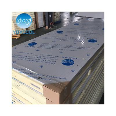 China 960mm or customized NUMBER ONE 100mm cold room puf panel cold room wall panel insulated cold storage panels for sale