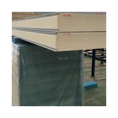 China 1120mm Metal Sandwich Panel Wall Tile Precast Thrown Sound EPS Sandwich Panel for sale