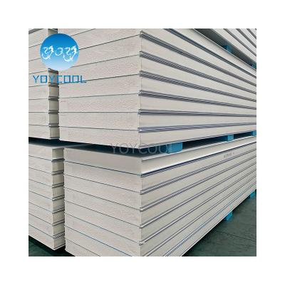 China 1120mm PU PIR Sandwich Panel NUM ONE Pulg Type For YOYCOOL Cold Room for sale