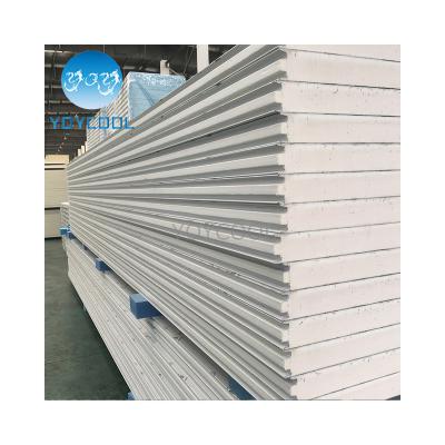 China 1120mm Cold Room Sandwich Panel Machine PU Cold Room Panel Wall Panels Wall Interior Wood for sale