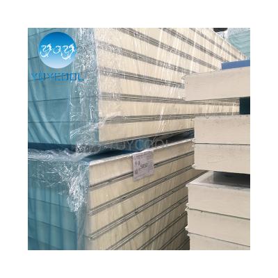 China 1120mm pir cctv sandwich panel installation cold room panel wall heating panel for cold room in winter to keep warm for sale