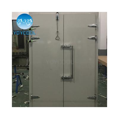 China Cold Room Door NUMBER ONE Sliding Door Handle Lock Cold Storage Warehouse Building Double Door Refrigerator Refrigerator Home for sale