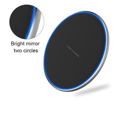 China Mobile Phone Kuulaa 15w 10w Mobile Phone Pad Qi Charger Fast Charging Wireless Usb Cell Phone I for sale