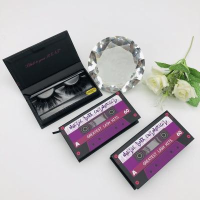 China Handmade Popular Tape Cassette Recorder Whips Case Customized Private Label Whips Box for sale